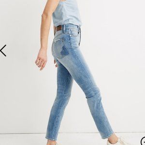 Madewell Perfect Vintage Jean: Heart Patch Edition